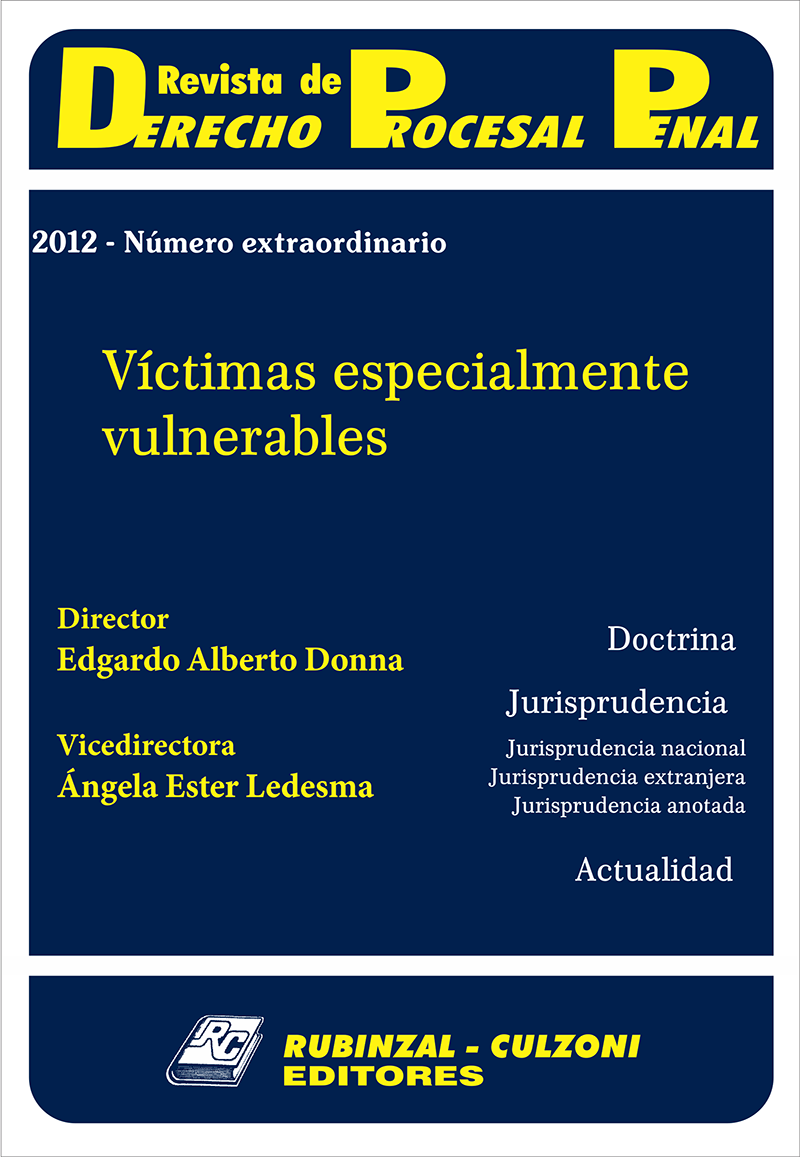 Revista de Derecho Procesal Penal - Número Extraordinario