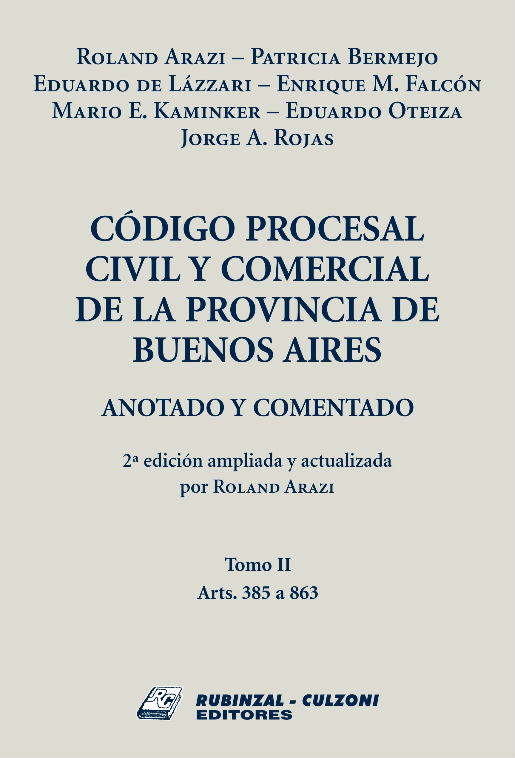Código Procesal Civil y Comercial de la Provincia de Buenos Aires