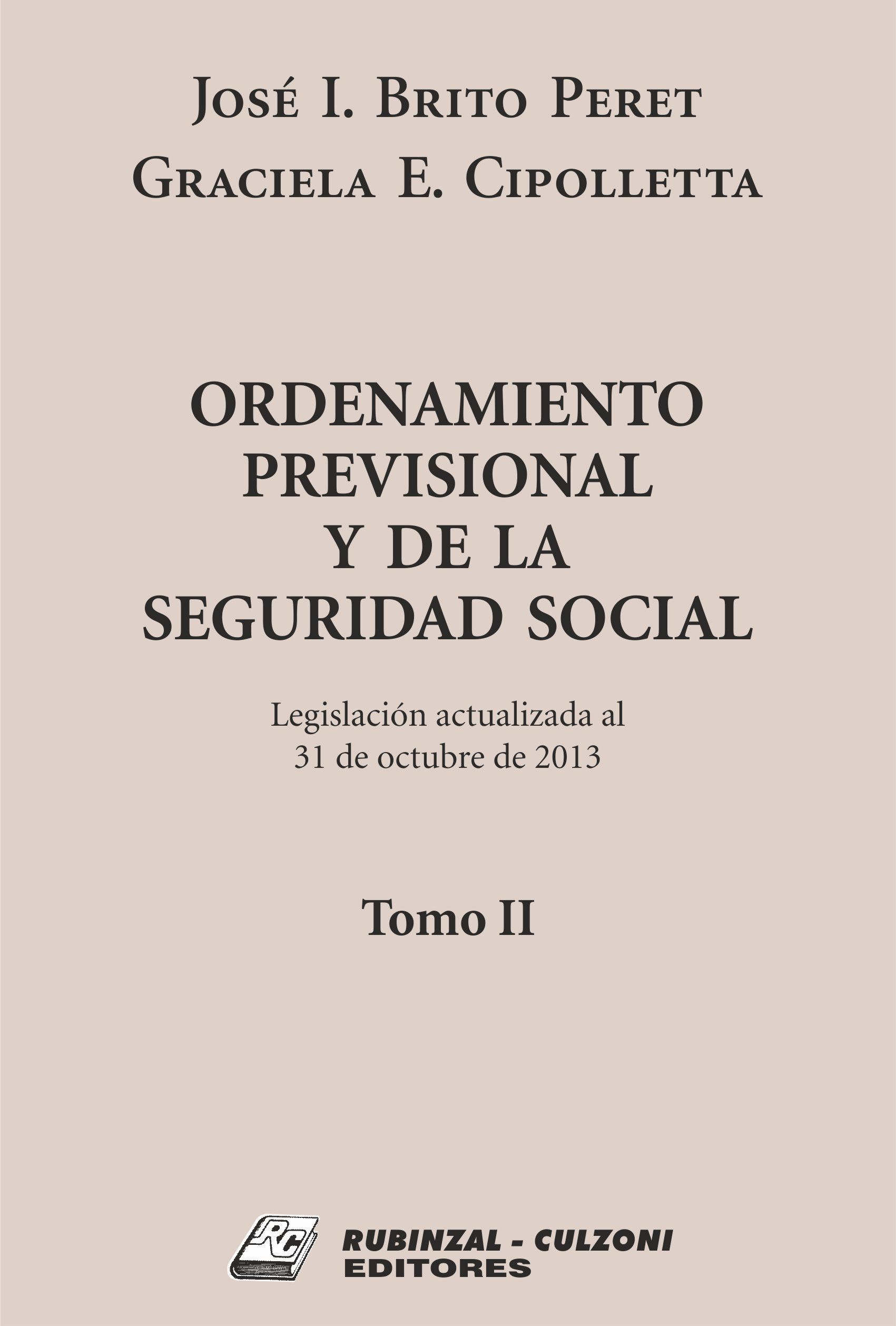 Ordenamiento Previsional y de la Seguridad Social