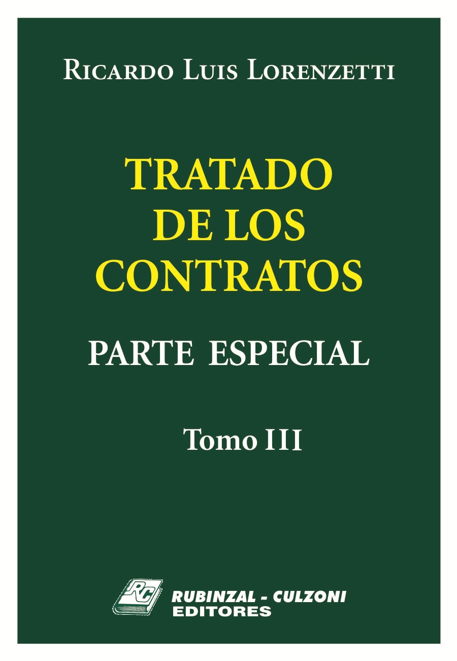 Tratado de los Contratos - Parte Especial - Parte Especial - Tomo III