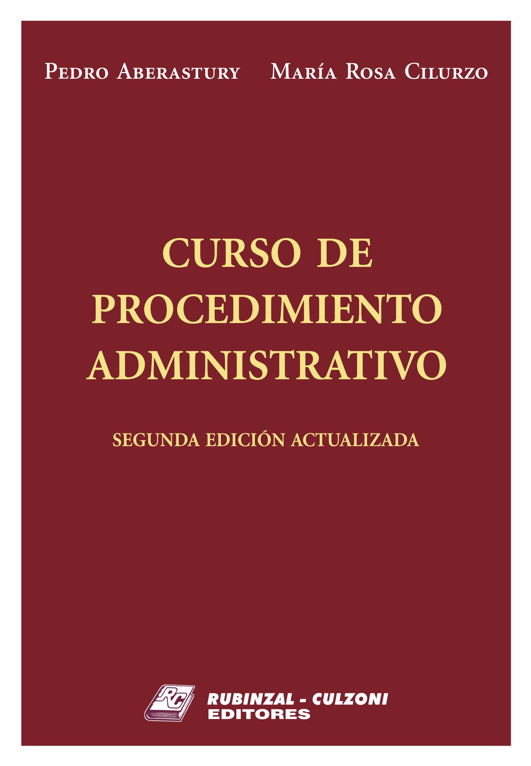 Curso de Procedimiento Administrativo. 2° Edición actualizada