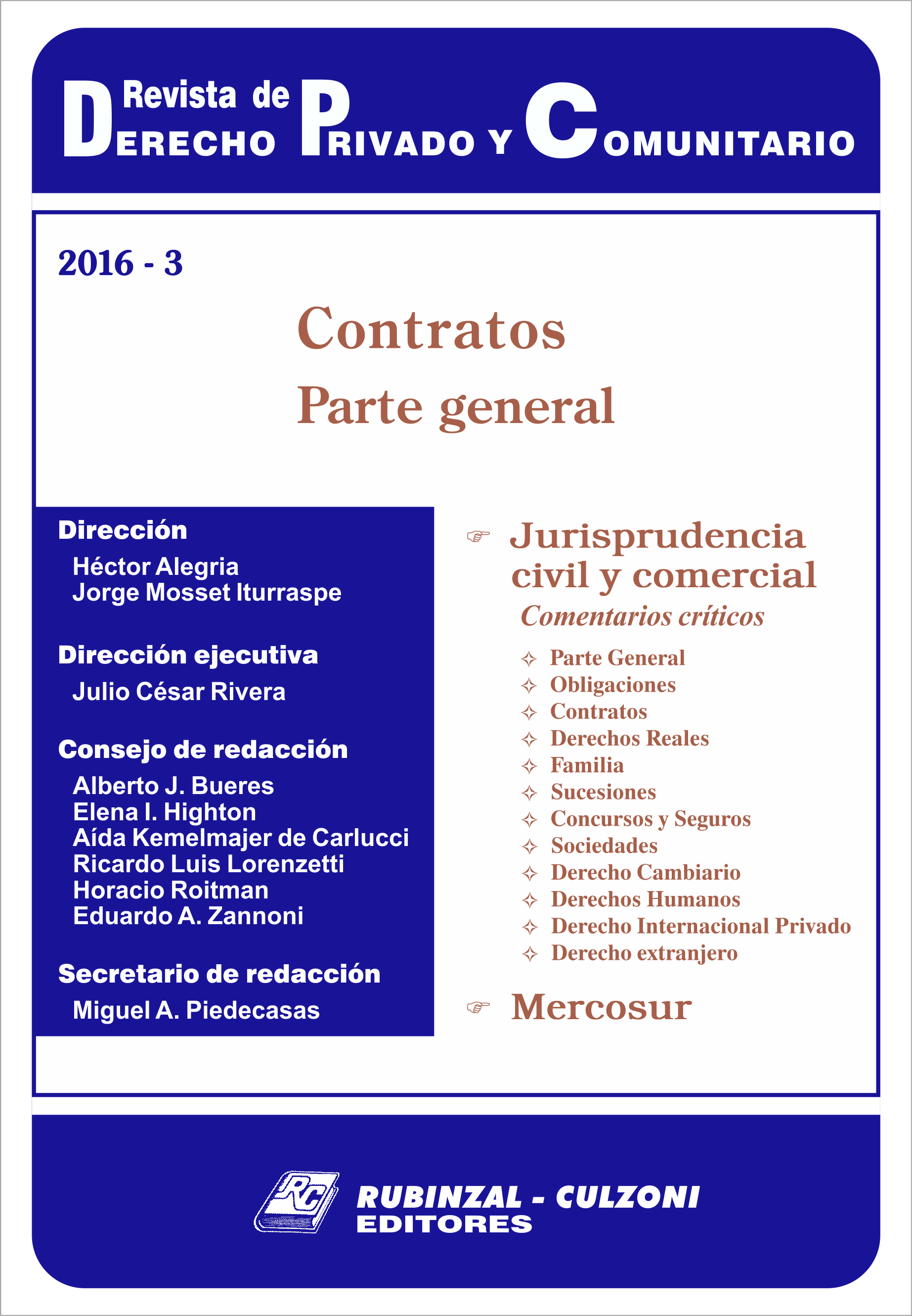 Revista de Derecho Privado y Comunitario - Contratos