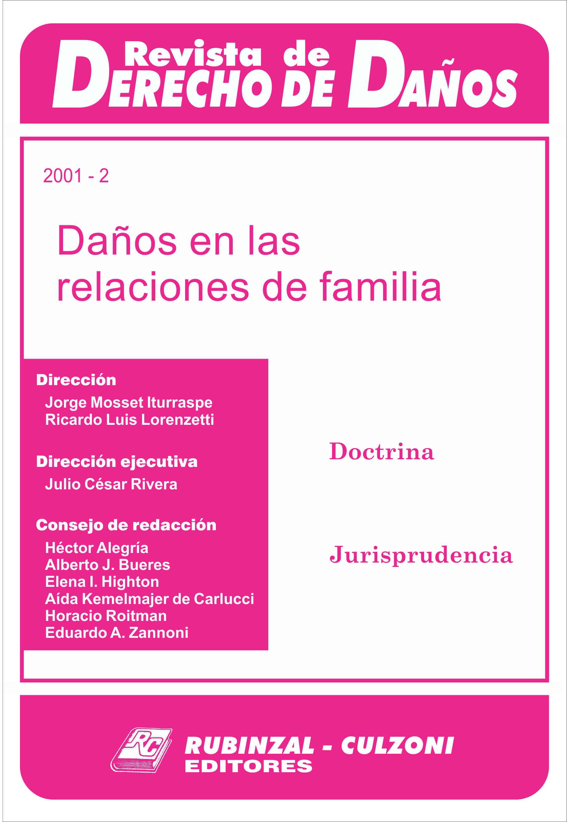Revista de Derecho de Daños - Daños en las relaciones de familia