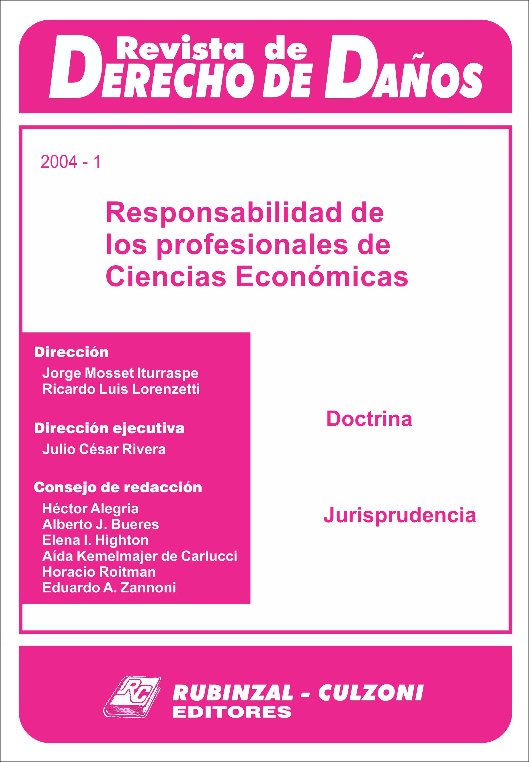 Revista de Derecho de Daños - Responsabilidad de los profesionales de ciencias económicas