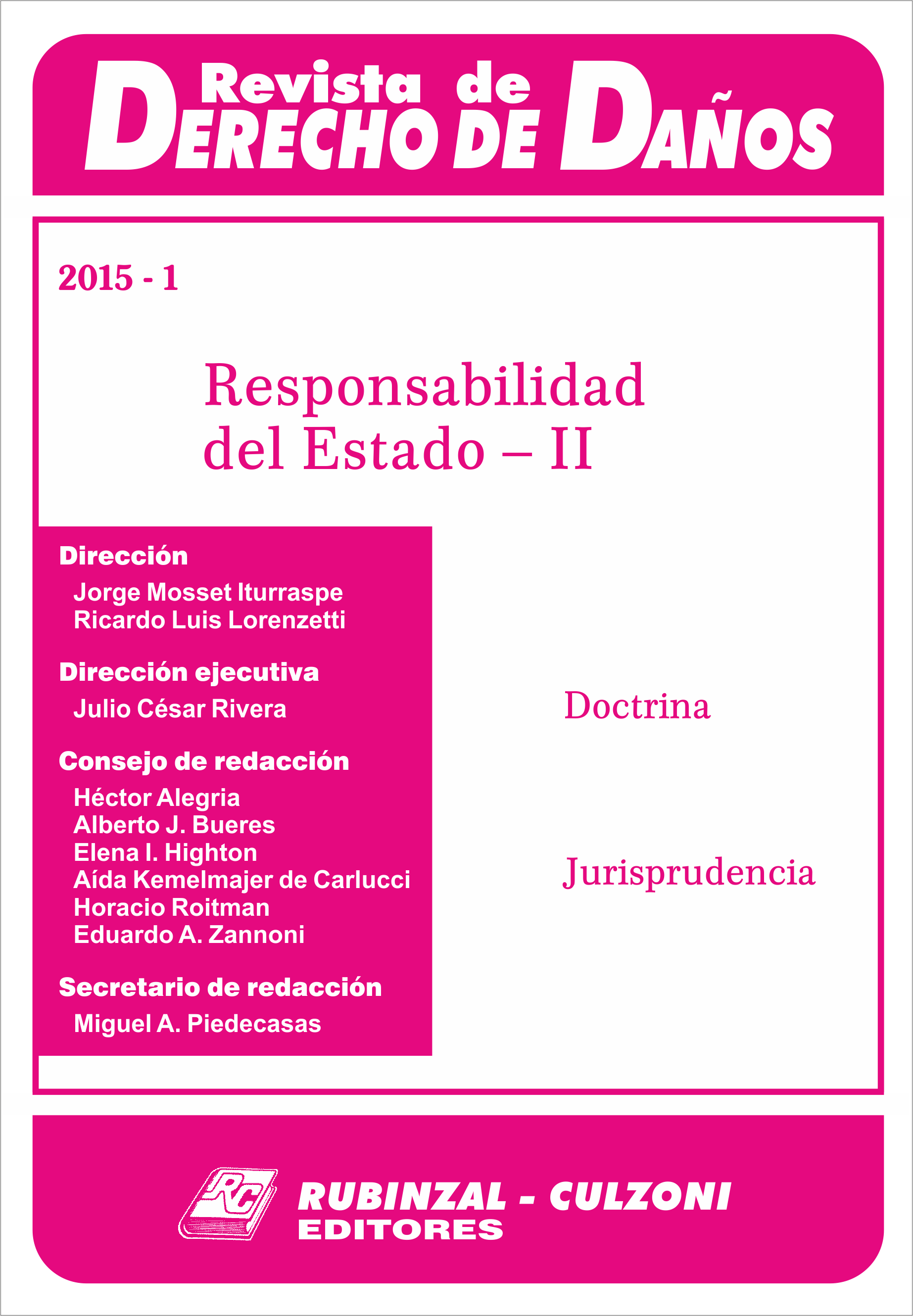 Revista de Derecho de Daños - Responsabilidad del Estado - II