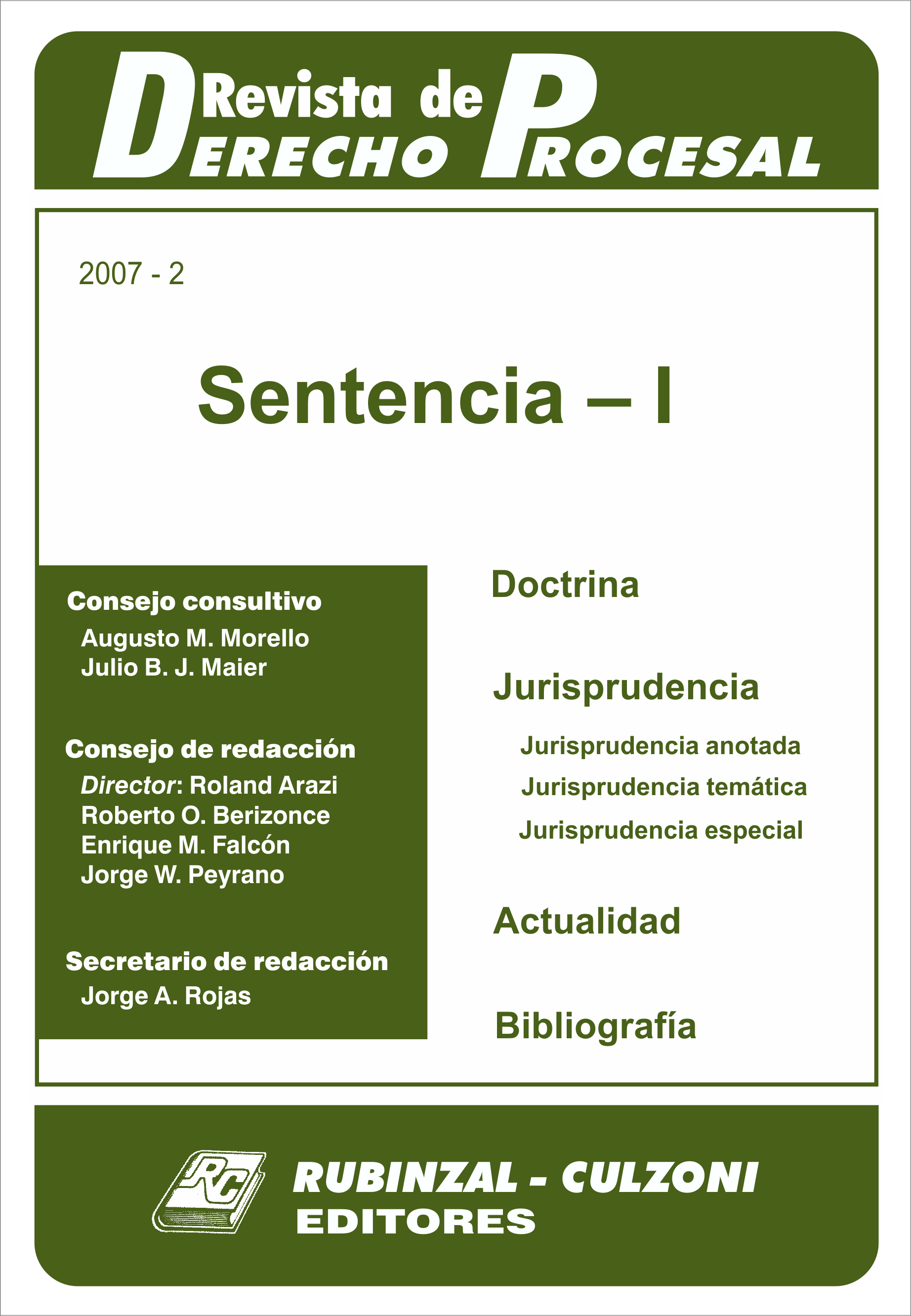  - Sentencia - I. [2007-2]