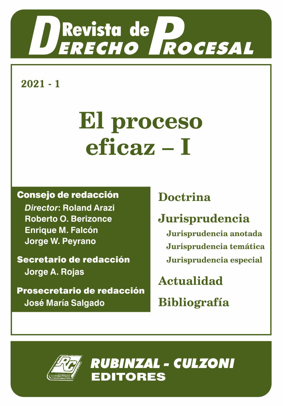  - El proceso eficaz - I [2021-1]