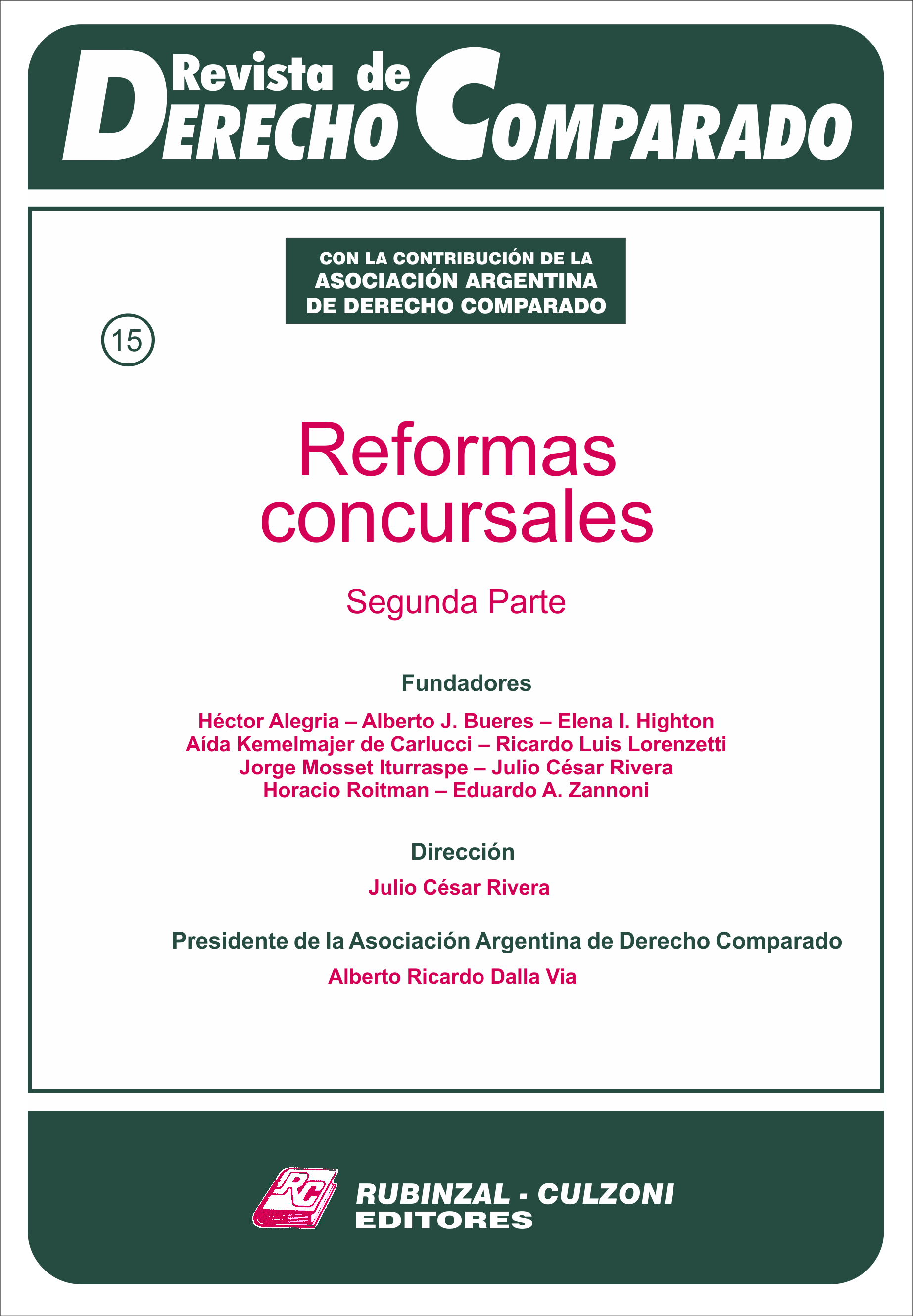 Revista de Derecho Comparado - Reformas concursales 