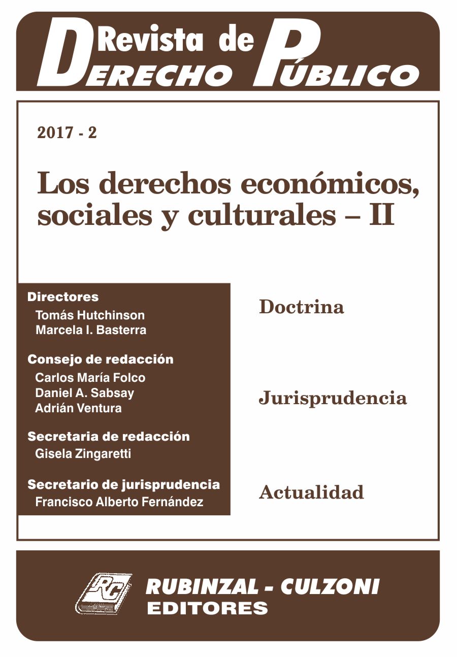 Revista de Derecho Público - Los derechos económicos