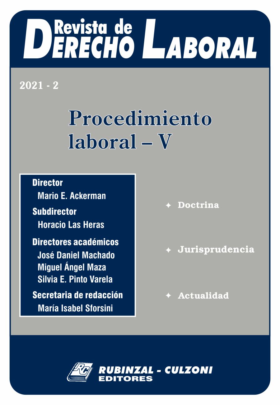  - Procedimiento laboral - V [2021-2]